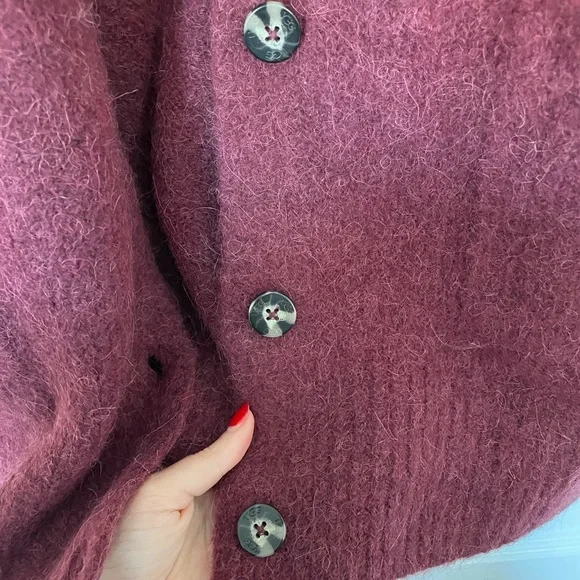 UGG Wool/Alpaca Jaelyn cardigan Size S NWT